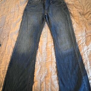 Levi's Men's Bootcut Denim Jeans - Dark Blue W29 L30